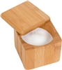 Bamboo salt box kitchen accessory Hold your salt
