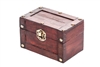 Small Decorative Wood Treasure Chest By Trademark Innovations