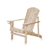 Natural Wood Adirondack Chair by Trademark Innovations (Natural)