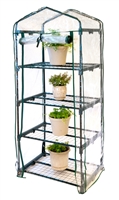 4 Shelf Mini-Greenhouse With Cover by Trademark Innovations