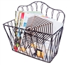 Decorative Wall Mounted Metal Magazine Storage Rack by Trademark Innovations