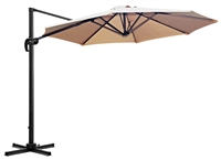 10' Hanging Offset Patio Umbrella by Trademark Innovations