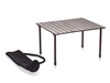 Low Wood Portable Table with Carry Bag by Trademark Innovations