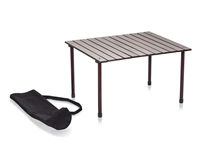 Low Wood Portable Table with Carry Bag by Trademark Innovations