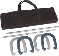 Trademark Innovations Pro Horseshoe Set Powder Coated Steel