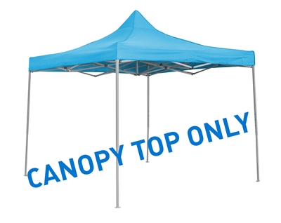10' x 10' Square Replacement Canopy Gazebo Top Assorted Colors By Trademark Innovations(Teal)