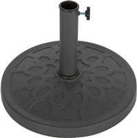 Decorative Resin Umbrella Base 17.5" Diameter By Trademark Innovations