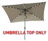 Replacement Patio Umbrella Top for 10' x 6.5' Rectangular Patio Umbrella by Trademark Innovations