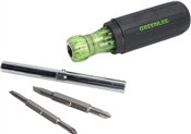 Greenlee 0153-42C Multi-Tool Screwdriver, 6 in 1
