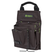 Greenlee 0158-17 Tool Caddy with Pouch, 7 Pocket