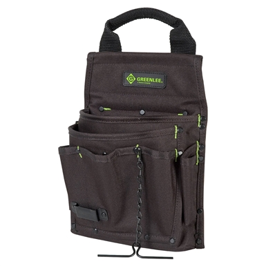 Greenlee 0158-17 Tool Caddy with Pouch, 7 Pocket