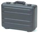 9251-B, 6 In. All Black Horizontal Ribbed Tool Case-Reg 18.0x13.25x6.75