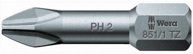 056510 Phillips Bits, Torsion 851/1 Tz Ph 2 X 25 mm