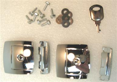 Set Of Chrome Locks