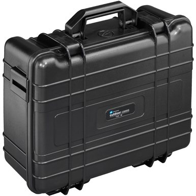 Type 40, Ultra High-Impact ABS Outdoor Case, BLACK, 15.25" x 10.5" x 6"