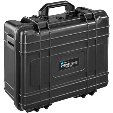 Type 50, Ultra High-Impact ABS Outdoor Case, BLACK, 16.5" x 11.75" x 6.75"