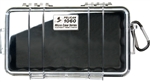 1060, Micro Case BLACK-CLEAR,   8.25" x 4.25" x 2.25"
