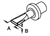 Flat end tip.  Tips for TJ-70 handpiece