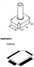 PQFP Removal Tips.  PQFP-196 Tip.  Tips for TP-65 handpiece.