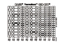 Resistors/Capacitors Frame ThermoBond Cir-Kits.