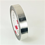 SCS EMI Embossed Aluminum Shielding Tape 1267, 1 in x 18 yd (25.40 mm x 16.5 m), 9 per case