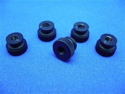 Black Thumb Nut for T&T Stands, 5ea