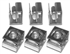 25 Pack 10-32 Zinc Plated Clip Nuts