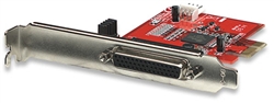 Serial PCI Express Card 4 Port Adapter