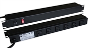 1U 5-15R 8 Outlet PDU 15ft Cord