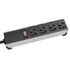 8 Outlet Heavy Duty Power Strip - 6ft Cord, 5-20P Plug, 5-20R Receptacles, On/Off Switch