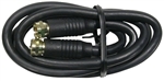 RG6 Glod Plated Coax Cables 3' Length Black