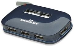 Hi-Speed USB 2.0 Ultra Hub 7 Ports, Dual Power, Multiple Transaction Translator
