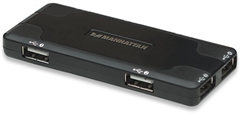 Hi-Speed USB 2.0 Pocket Hub 7 Ports, Bus Power
