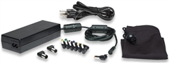 Power Adapter Adjustable Voltage, 16 V / 19 V Output Levels, 90 W