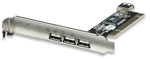 Hi-Speed USB PCI Card 3 External + 1 Internal Ports