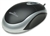 MH1 Optical Mini Mouse USB, Three Buttons with Scroll Wheel, 1000 dpi, Black/Silver