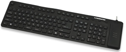 Roll-Up Keyboard Full-sized USB Keyboard Ideal for Mobile Computing