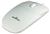Silhouette Optical Mouse USB, Three Buttons with Scroll Wheel, 1000 dpi, white
