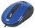 RightTrack Mouse USB, Adjustable Three-Level Resolution, Six Buttons with Scroll Wheel, Blue