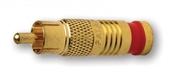 RCA-Type Gold SealSmart Coaxial Compression Connectors