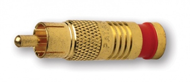 RCA-Type Gold SealSmart Coaxial Compression Connectors