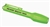 1900C, MityLite Flashlight 2AAA (Carded) with Light Bender, NEON GREEN