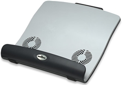 Notebook Computer Cooling Stand with Hi-Speed USB Hub USB, 6 Adjustable Tilt Positions with 4-Port Hi-Speed USB Hub, 70 mm