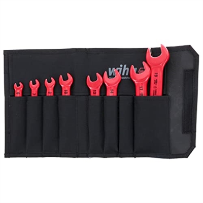 Insulated Open End Wrench 8 Pc mm Set
