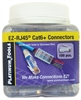 EZ-RJ45 Cat 6+ Connectors, Jar of 100.