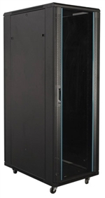 19"" server rack, 42U 19"" server rack, steel, black, 42U