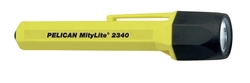 2340C, MityLite Flashlight 2AA (Carded) YELLOW (French Packing)