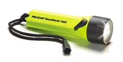 2400C, StealthLite Flashlight 4AA (Carded) YELLOW