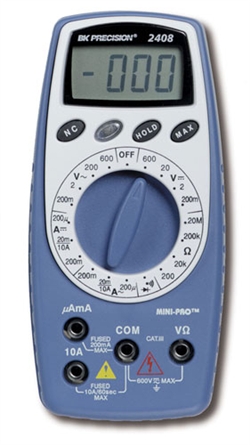 Mini-Pro Digital Multimeter, w/Non-Contact Voltage Tester