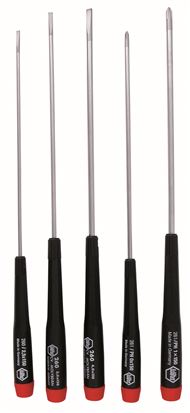 Precision Slotted & Phillips 5 Pc Set